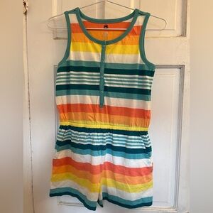Tea Collection Multicolor Striped Jumpsuit in size 16